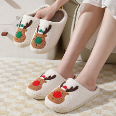 Feliz Navidad - Zapatillas de alce