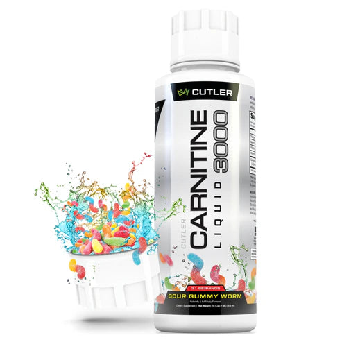 Cutler Nutrition Liquid Carnitine 3000 for Energy and Recovery Support Dietary Fitness Supplement Edible Healthcare Vitamin
