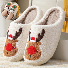 Feliz Navidad - Zapatillas de alce 